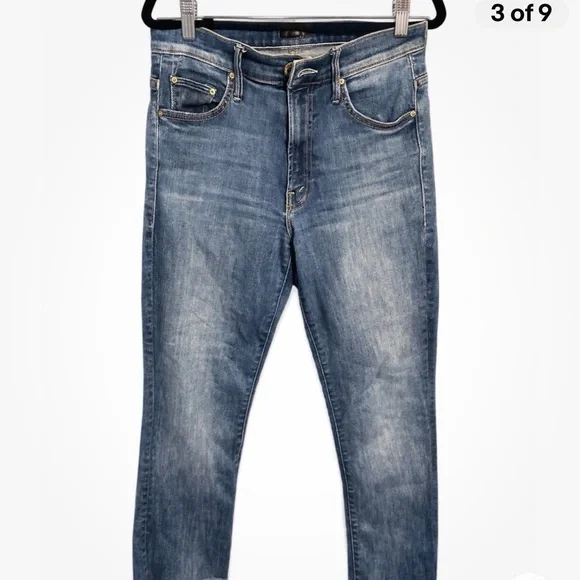 MOTHER Men Jeans Slim in Light Blue Wash - Picture 3 of 9